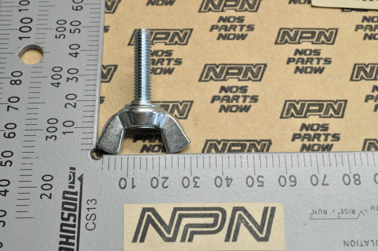 NOS Honda 1981-82 ATC250 R 1977-84 FL250 Odyssey Wing Nut Bolt 90115-950-000