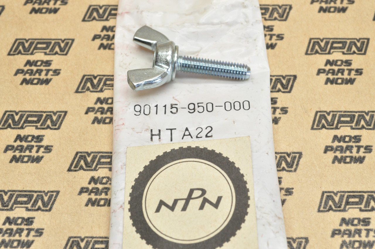 NOS Honda 1981-82 ATC250 R 1977-84 FL250 Odyssey Wing Nut Bolt 90115-950-000