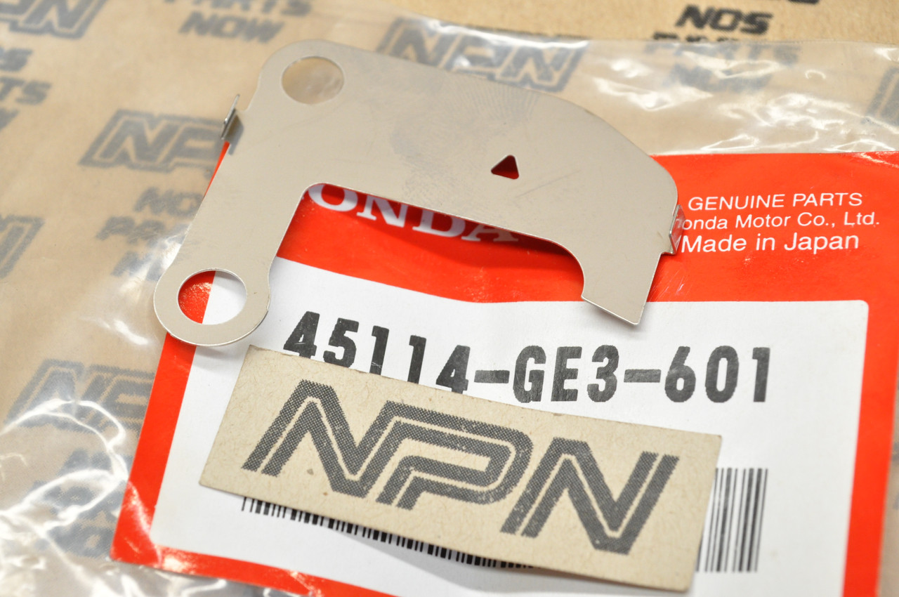 NOS Honda ATC200 ATC350 CR80 TRX250 TRX300 TRX400 Caliper Shim 45114-GE3-601