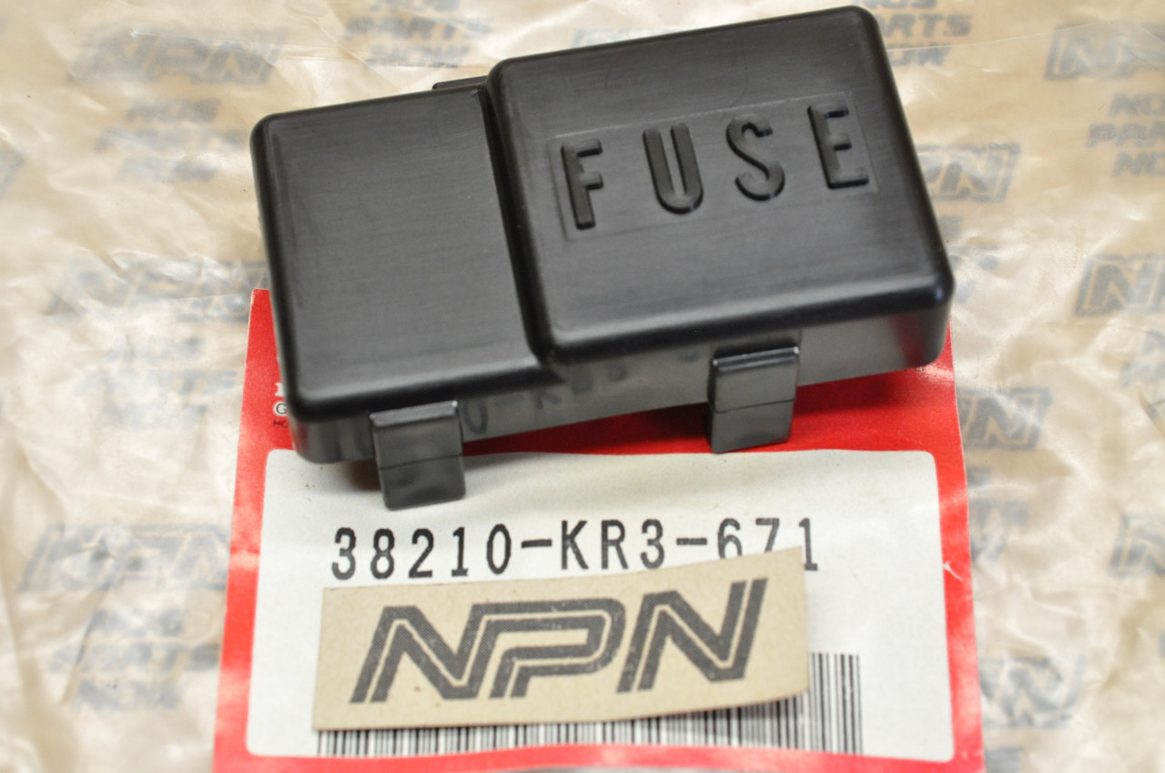 NOS Honda CMX250 Rebel Fuse Box Cover 38210-KR3-671
