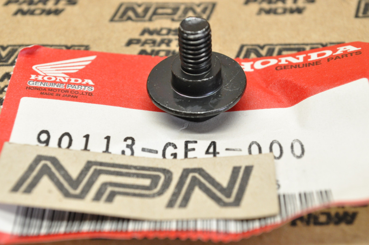 NOS Honda GL1500 Gold Wing PC800 TRX70 Flange Bolt 90113-GE4-000