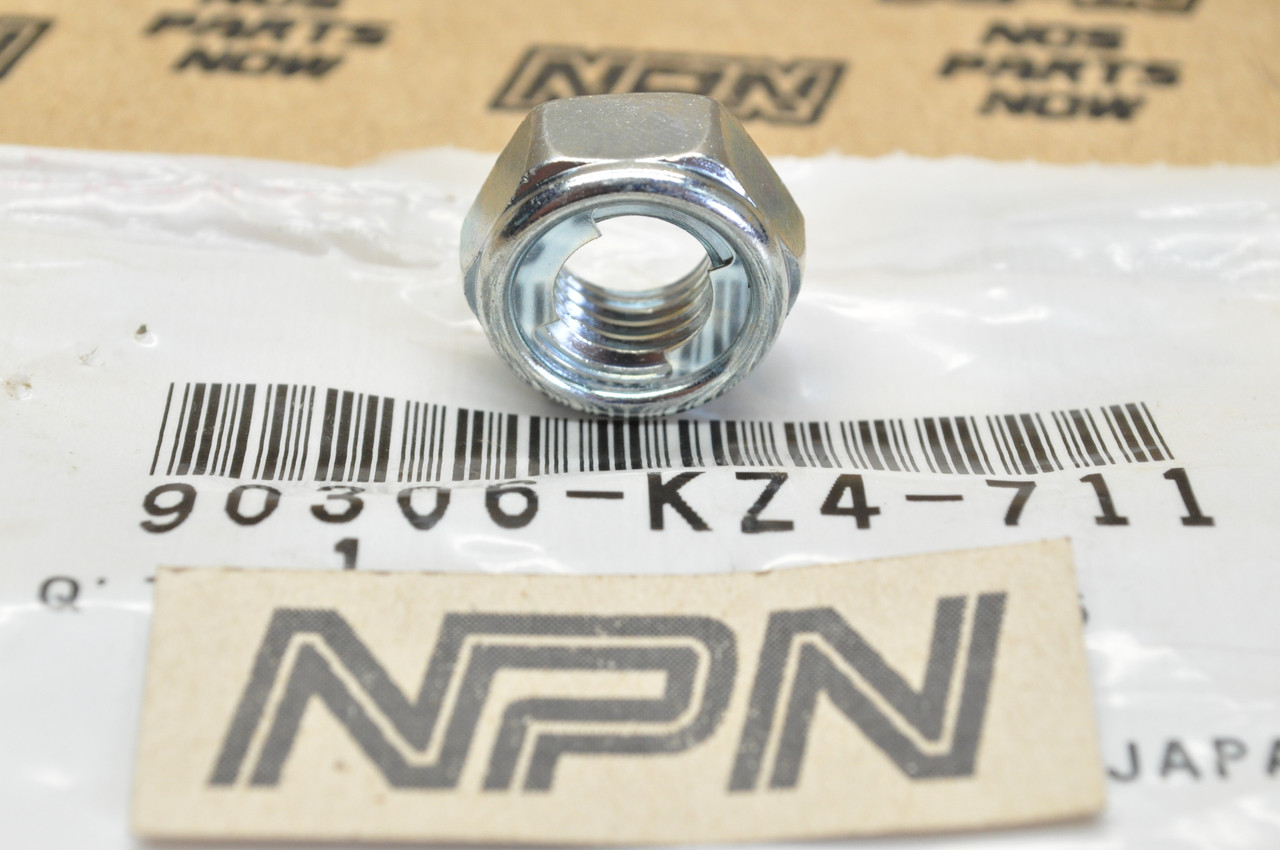 NOS Honda CR125 CR250 XR250 XR400 XR650 Nut 90306-KZ4-711