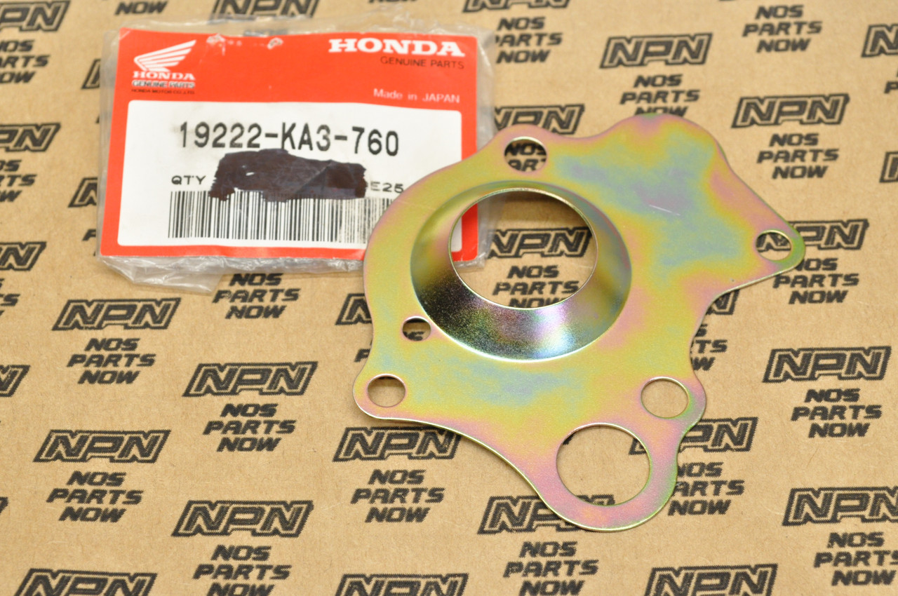NOS Honda 1985-86 CR125 R Water Pump Separator Plate 19222-KA3-760