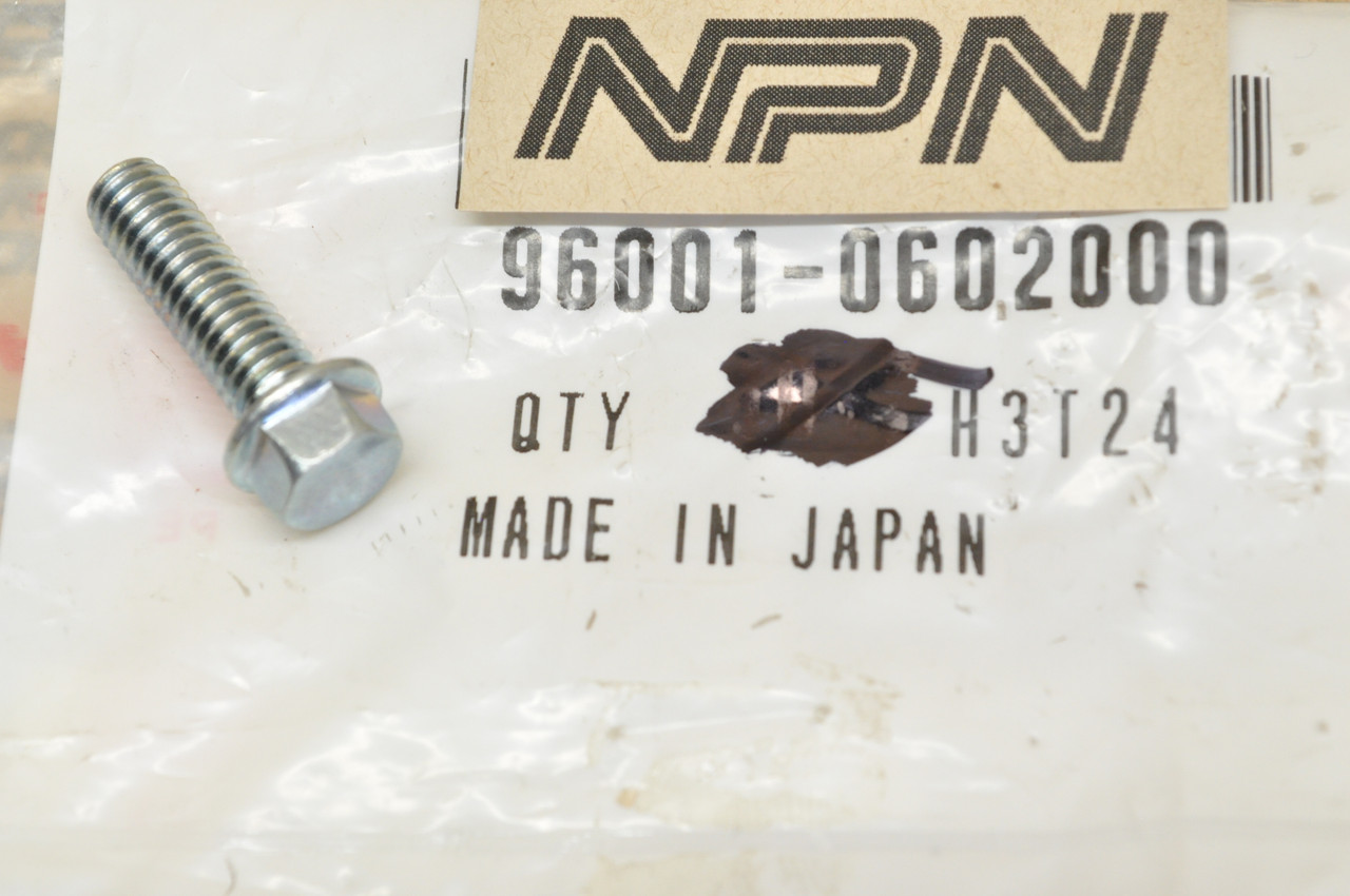 NOS Honda ATC250 CB750 CR500 CT70 VF700 VT750 XL350 XR70 Z50 Bolt 96001-06020-00