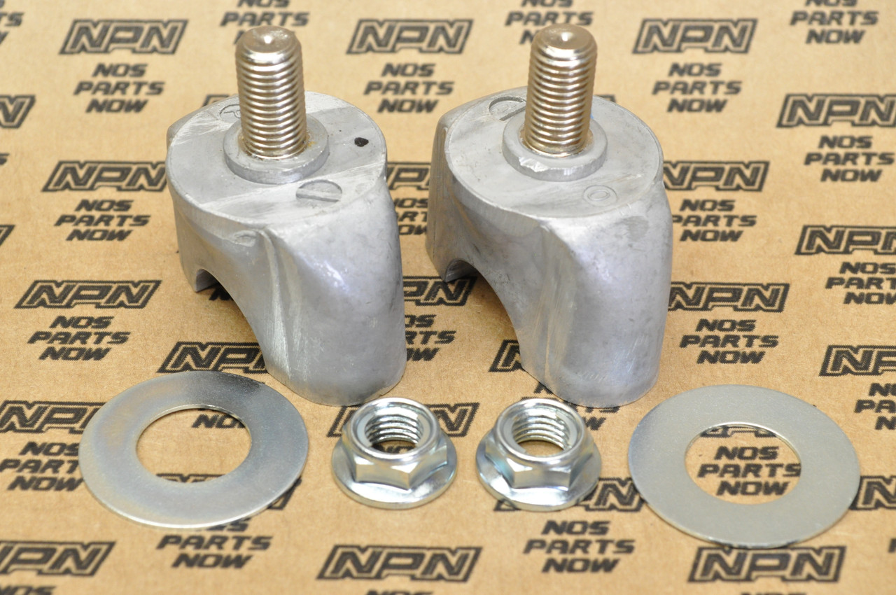 NEW OEM Honda FJS400 FJS600 Lower Handlebar Riser Clamp Holder Set 53012-MCT-305
