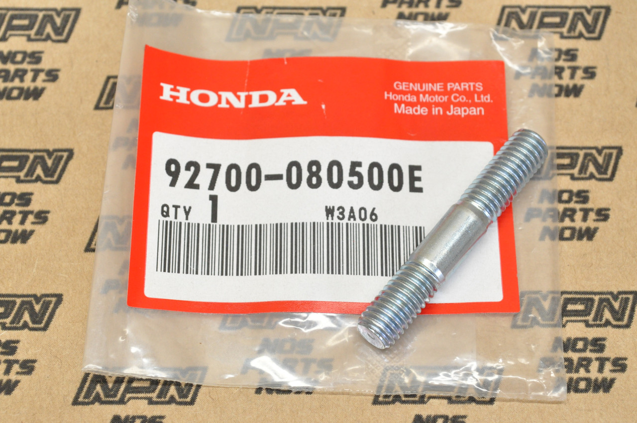 NOS Honda CB125 CB750 CL350 CR250 CR60 CR80 MT125 SL350 Stud Bolt 92700-08050-0E