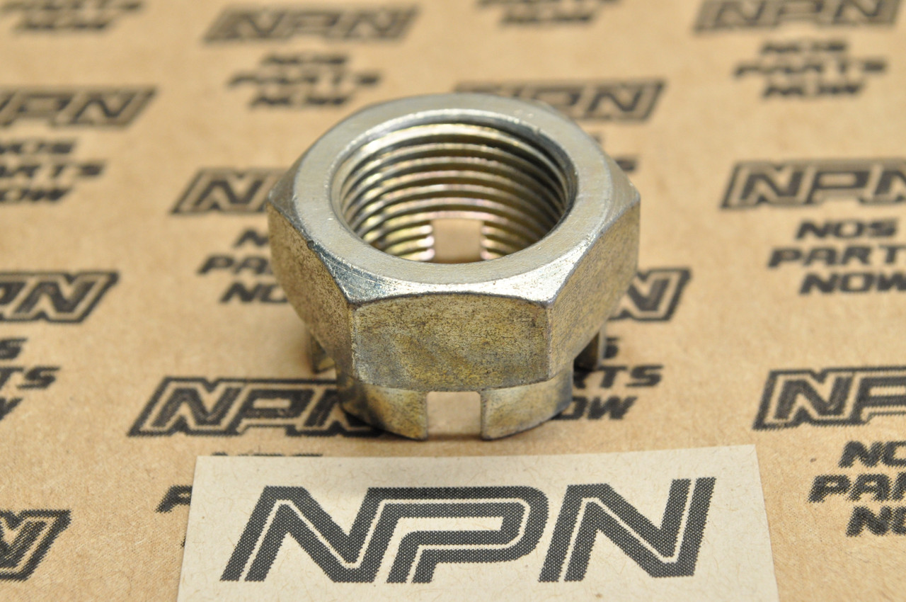 NOS Honda 1985 ATC250 R Castle Rear Wheel Axle Nut 20mm 90306-HA2-000