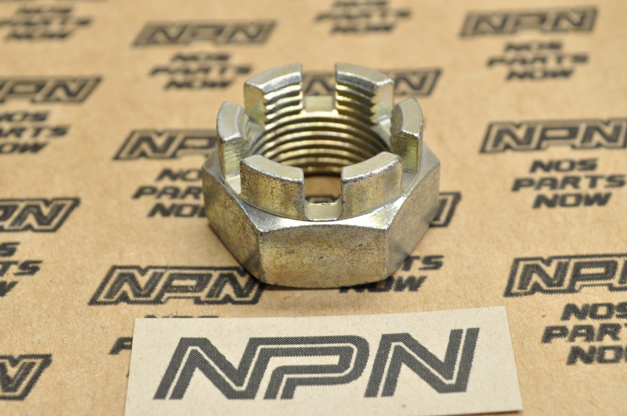 NOS Honda 1985 ATC250 R Castle Rear Wheel Axle Nut 20mm 90306-HA2-000