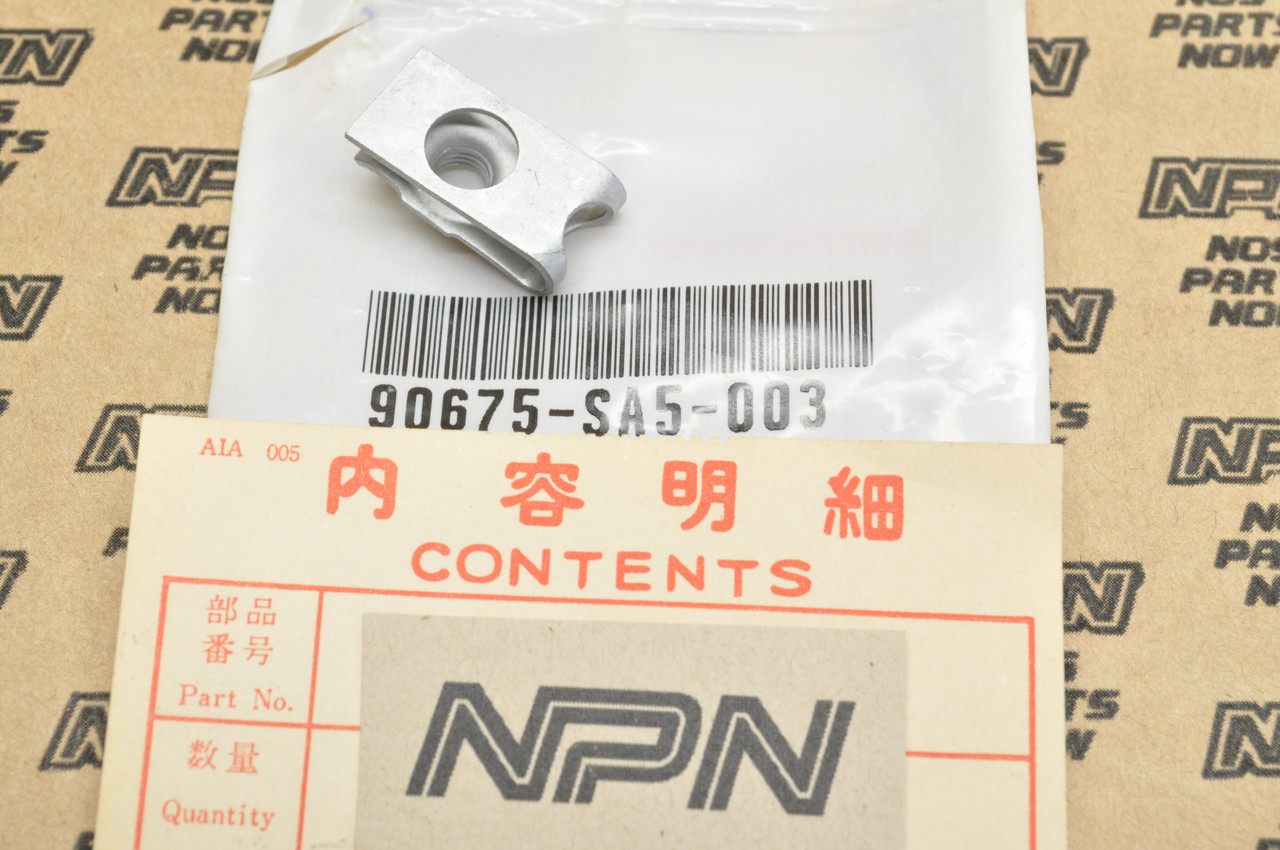 NOS Honda CR80 R CR80RB CR85 R MUV700 TRX680 TRX700 Clip Nut 90675-SA5-003