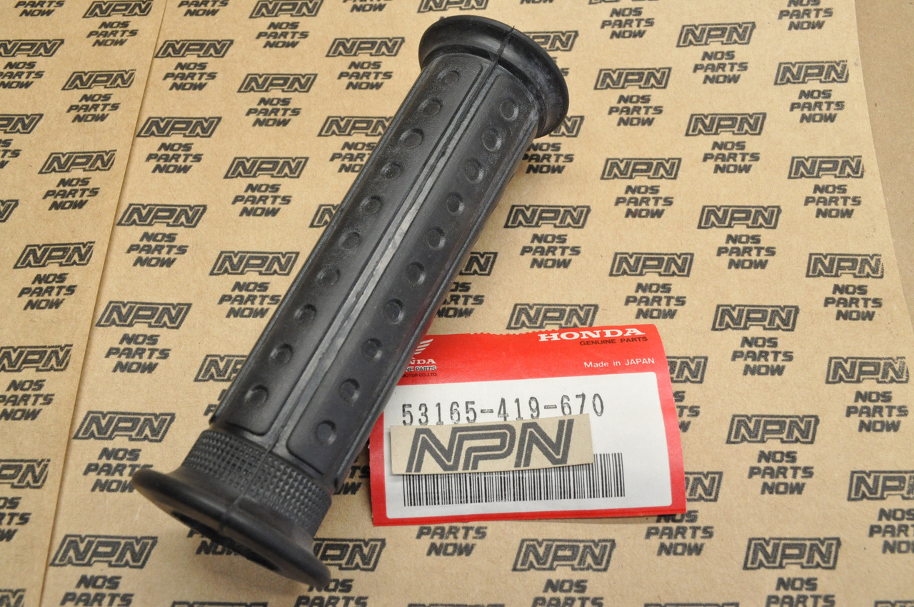 NOS Honda CM185 CM200 CM250 CM400 CM450 CX500 Right Handlebar Grip 53165-419-670