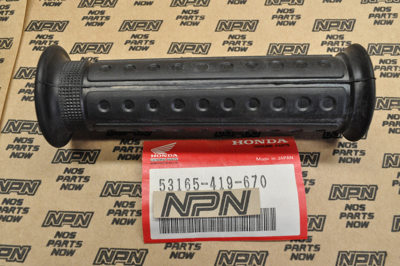 NOS Honda CM185 CM200 CM250 CM400 CM450 CX500 Right Handlebar Grip 53165-419-670