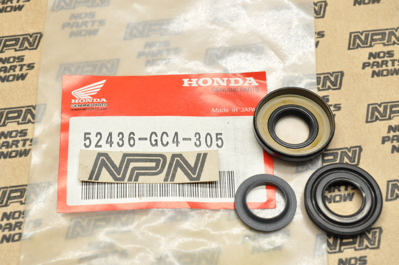 NOS Honda 1986-95 CR80 R Rear Shock Absorber Oil Seal Set 52436-GC4-305