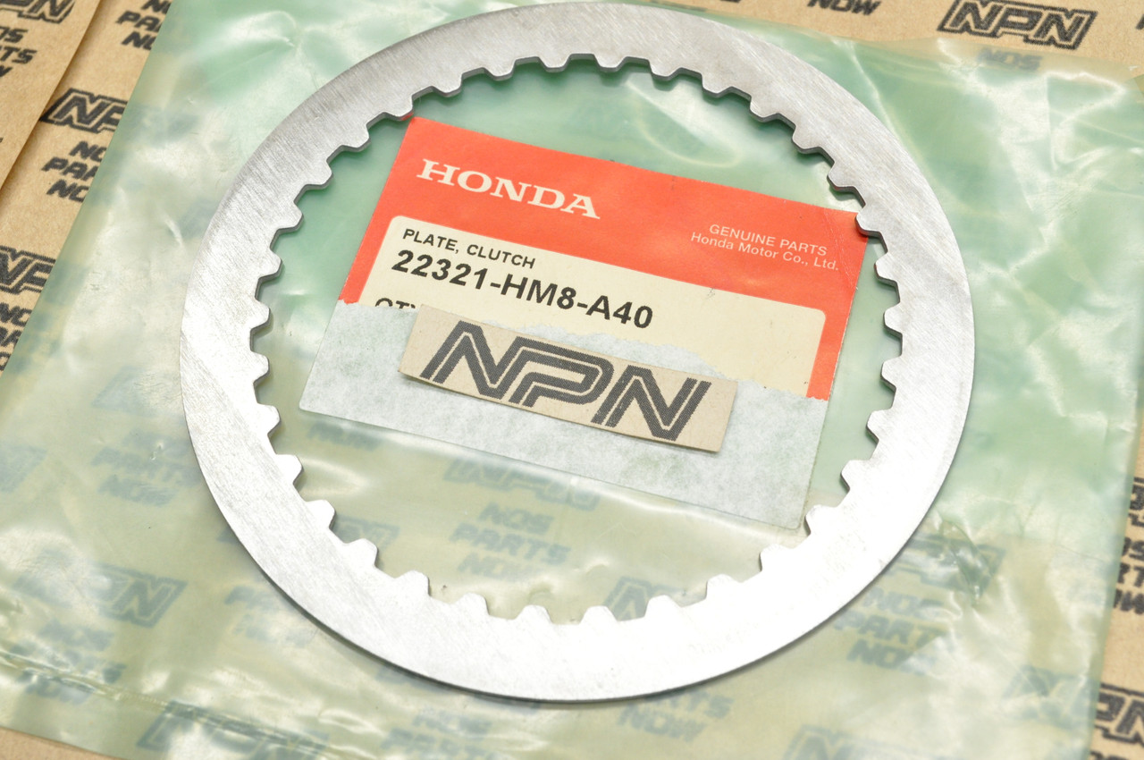 NEW OEM Honda TRX250EX TRX250TE TRX250TM TRX250 X Clutch Plate 22321-HM8-A40