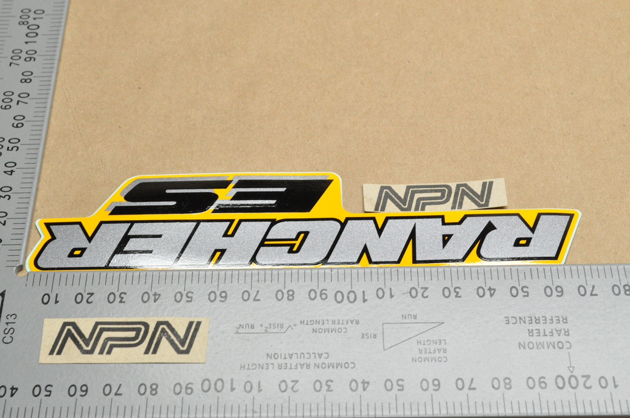 NEW OEM Honda TRX350 FE TRX350TE Rancher ES Emblem Logo Decal 87126-HN5-M50 ZB
