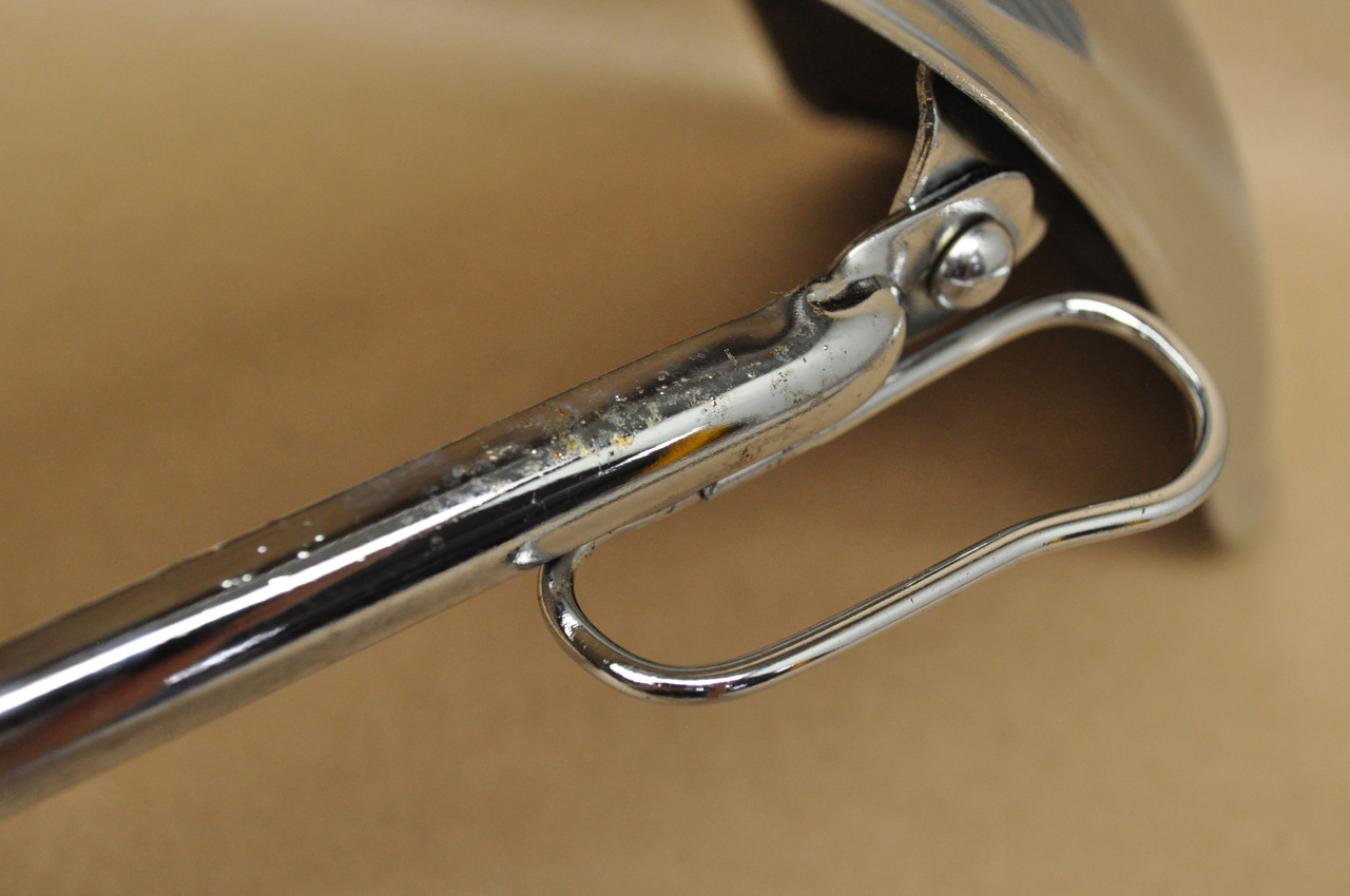 NOS Honda CB350 K0 Chrome Front Fender Mud Splash Guard 61100-286-671 XW
