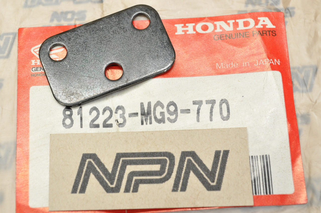 NOS Honda GL1200 GL1500 Gold Wing VT1100 Shadow Lock Setting Plate 81223-MG9-770