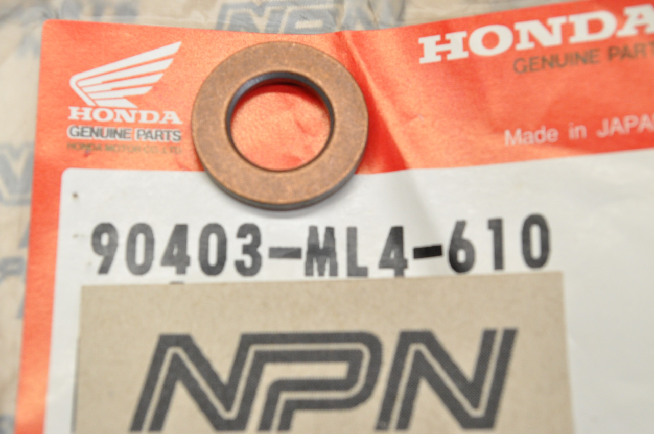 NOS Honda CB400 CB450 CB750 CM400 CM450 GL1500 VT1100 VT700 Washer 90403-ML4-610
