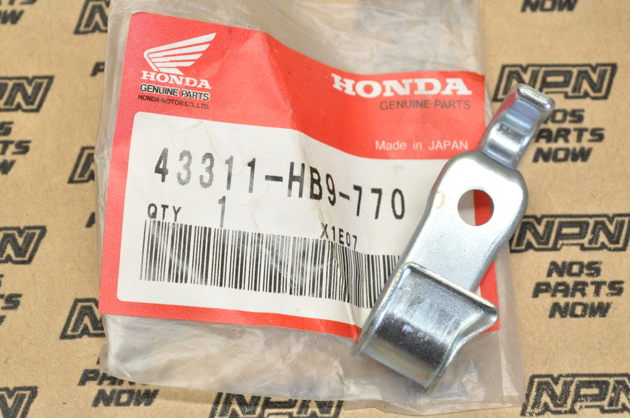 NOS Honda 1988-89 TRX250 R 1999-2004 TRX400 EX Brake Hose Clamp 43311-HB9-770