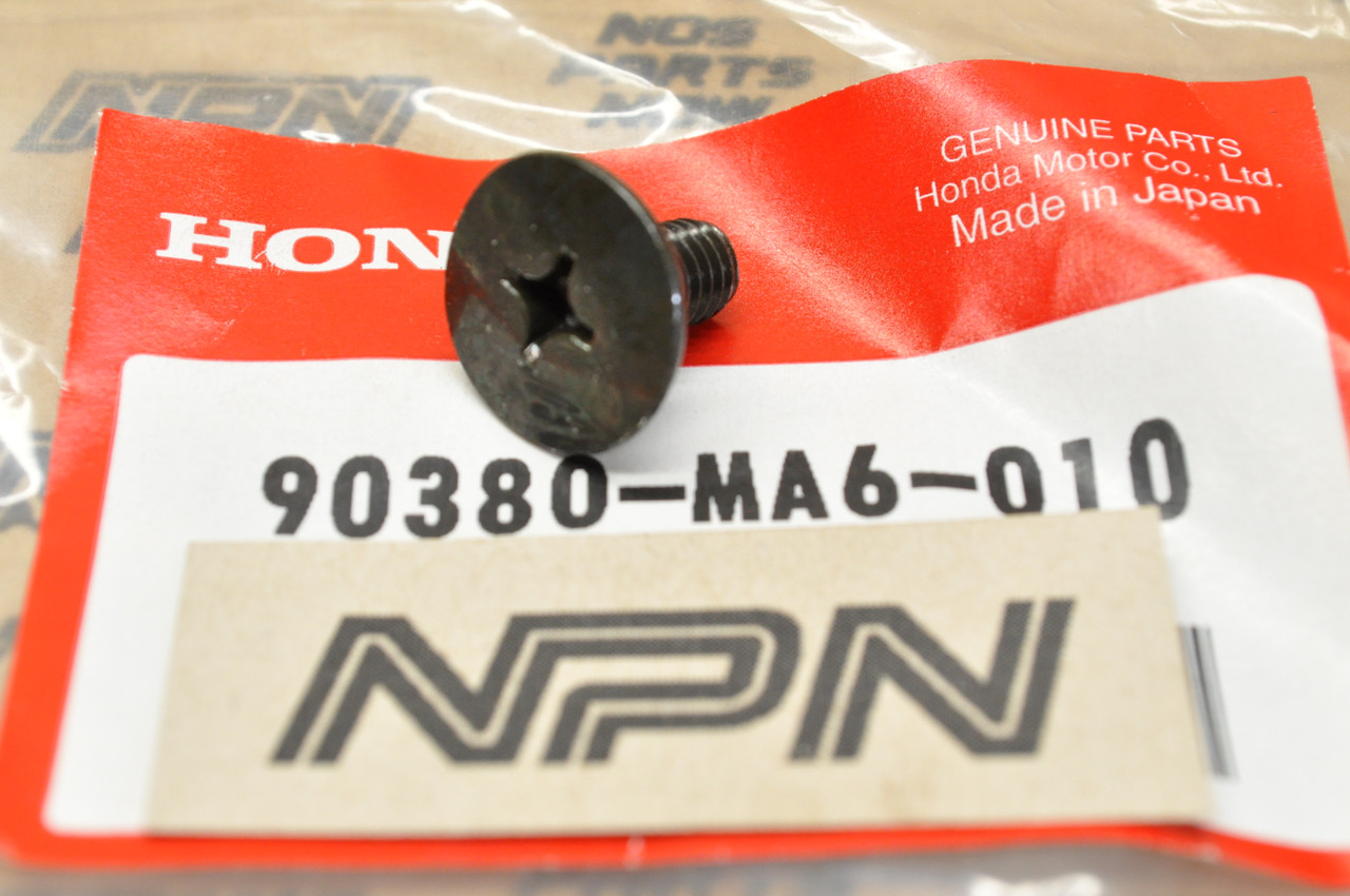 NOS Honda CB1000 GL1500 Valkyrie TRX350 VF750 S Sabre Screw 90380-MA6-010
