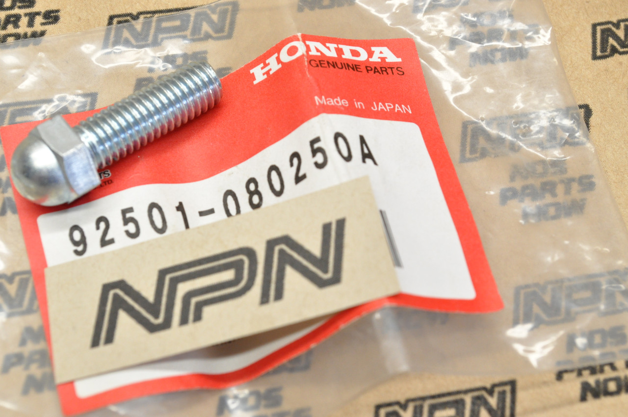 NOS Honda CB1000 CB750 A CBR1000 F CBR600 RVF750 RC45 Cap Bolt 92501-08025-0A