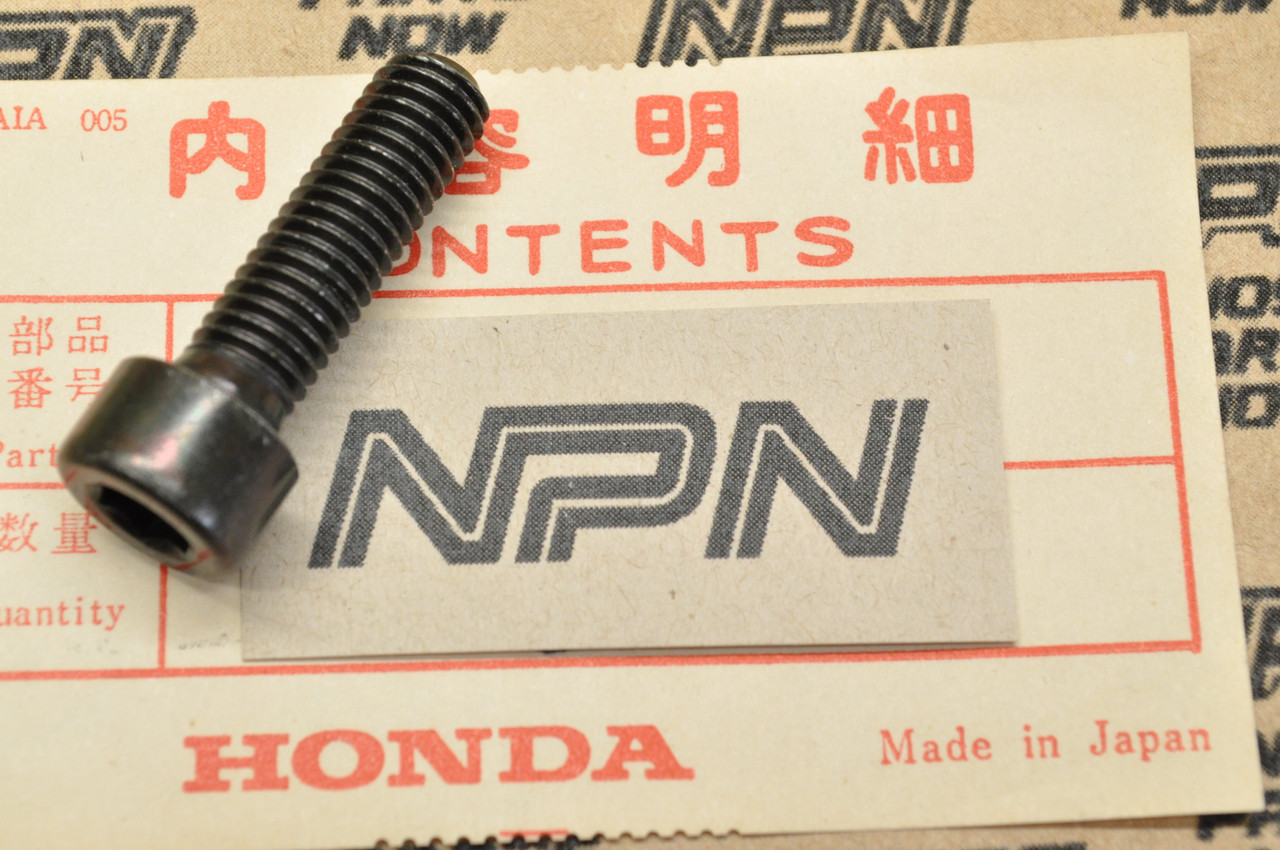 NOS Honda CMX250 Rebel CN250 Helix VT500 FT Ascot Socket Bolt 90154-MF8-000