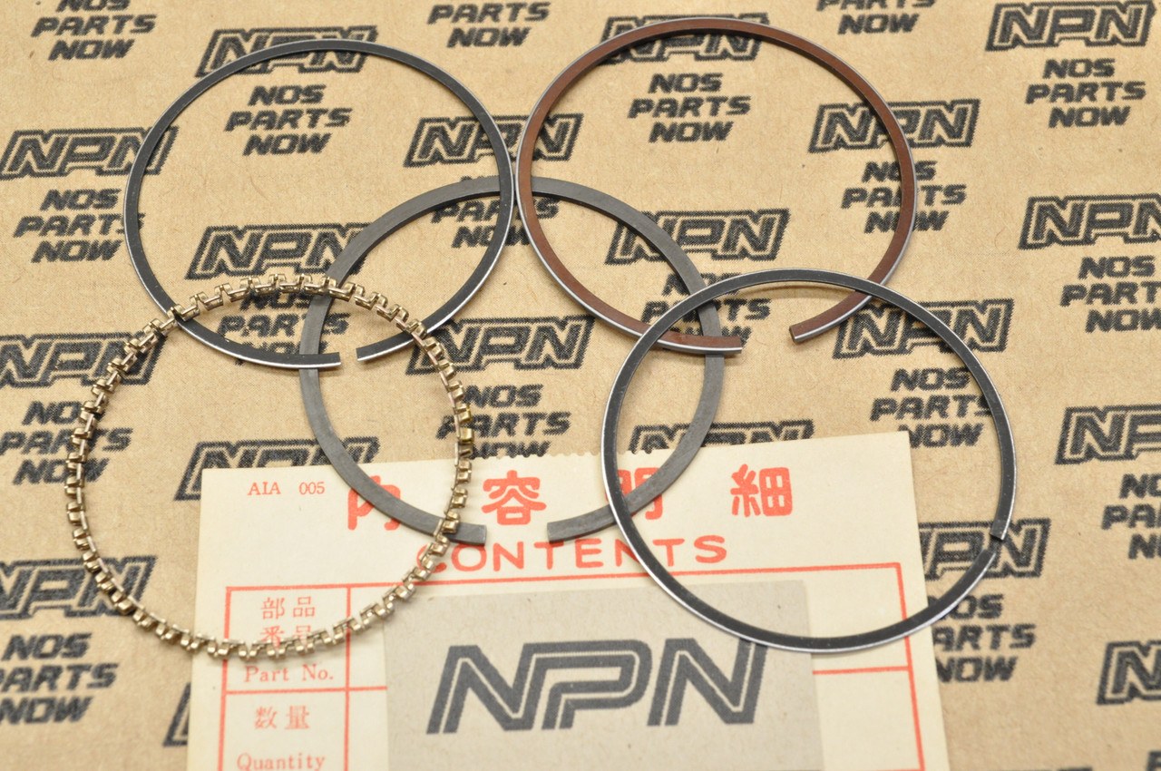 NOS Honda XL80S XR80 XR80R 1.00 Oversize Piston Ring Set 13051-176-005