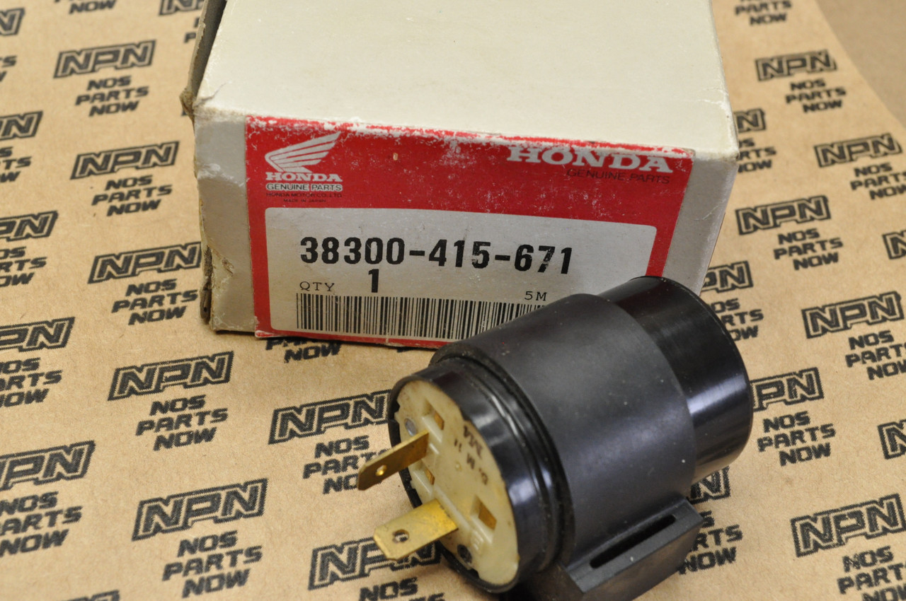 NOS Honda CB450 CB750 CB900 CBX FT500 GL1100 XL200 XL250 Relay 38300-415-671
