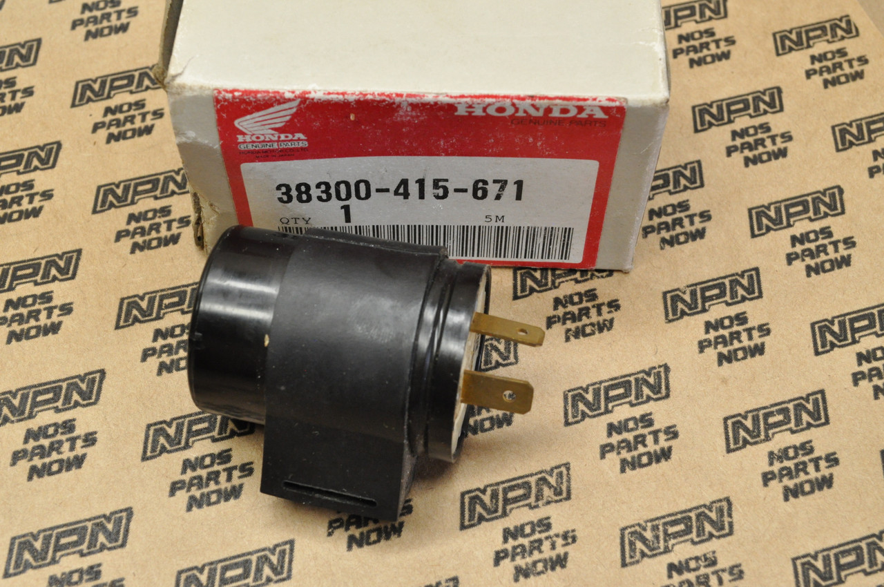 NOS Honda CB450 CB750 CB900 CBX FT500 GL1100 XL200 XL250 Relay 38300-415-671