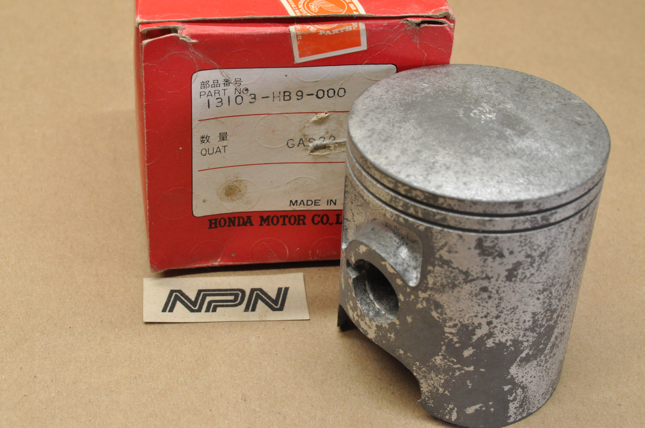 NOS Honda 1986 TRX250 R Fourtrax Piston .25 Oversize 13103-HB9-000
