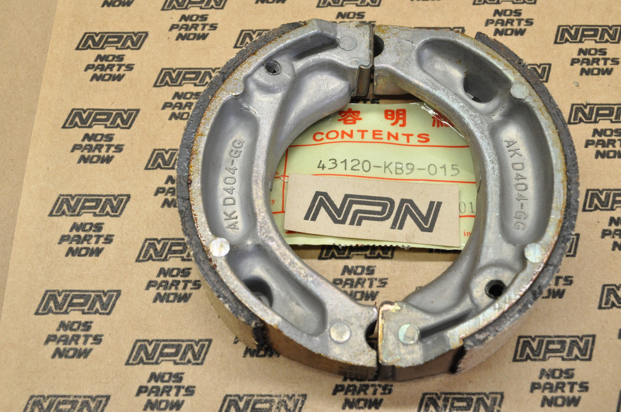 NOS Honda XL200 R XR250 R XR600 R Brake Shoe Set 43120-KB9-015
