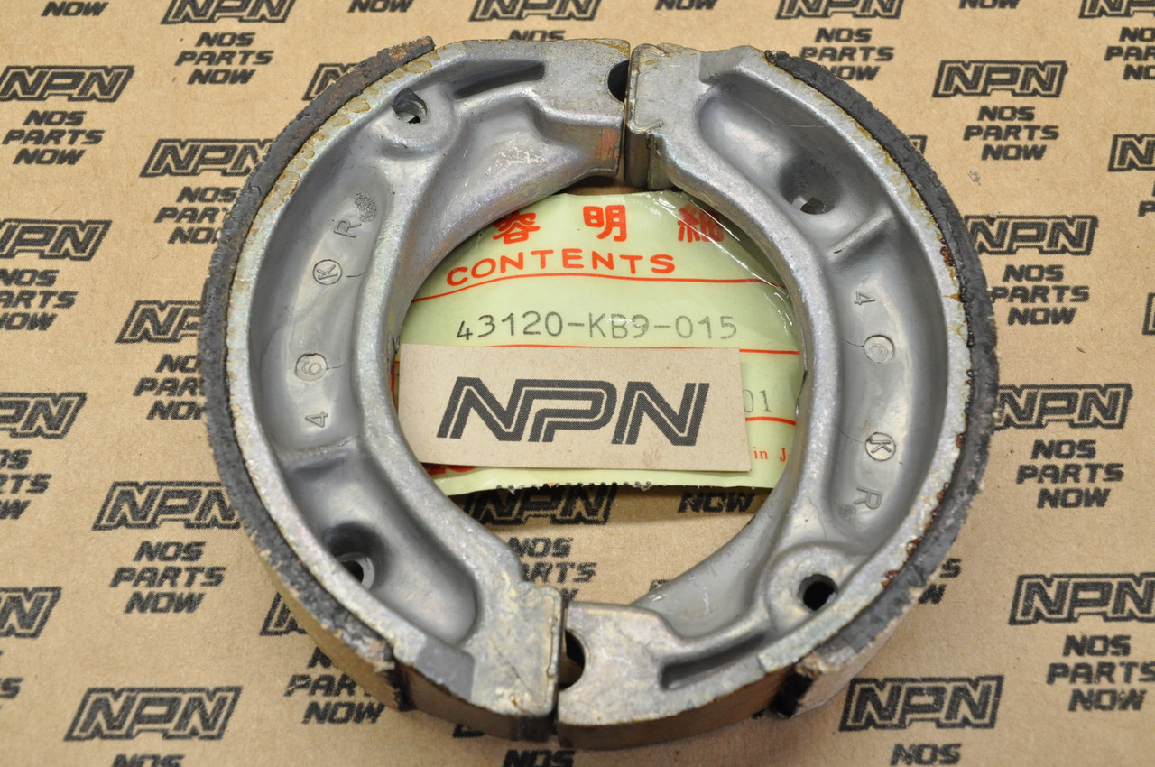NOS Honda XL200 R XR250 R XR600 R Brake Shoe Set 43120-KB9-015