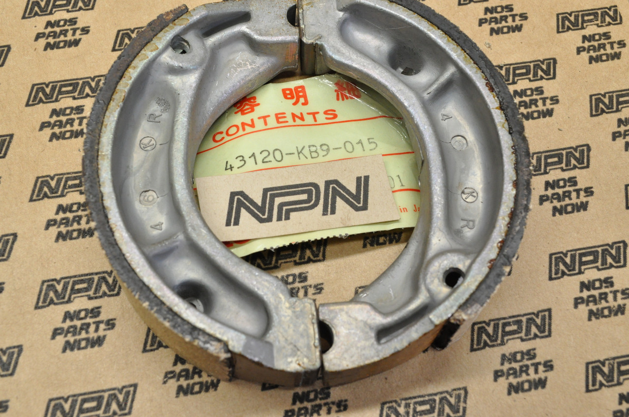 NOS Honda XL200 R XR250 R XR600 R Brake Shoe Set 43120-KB9-015