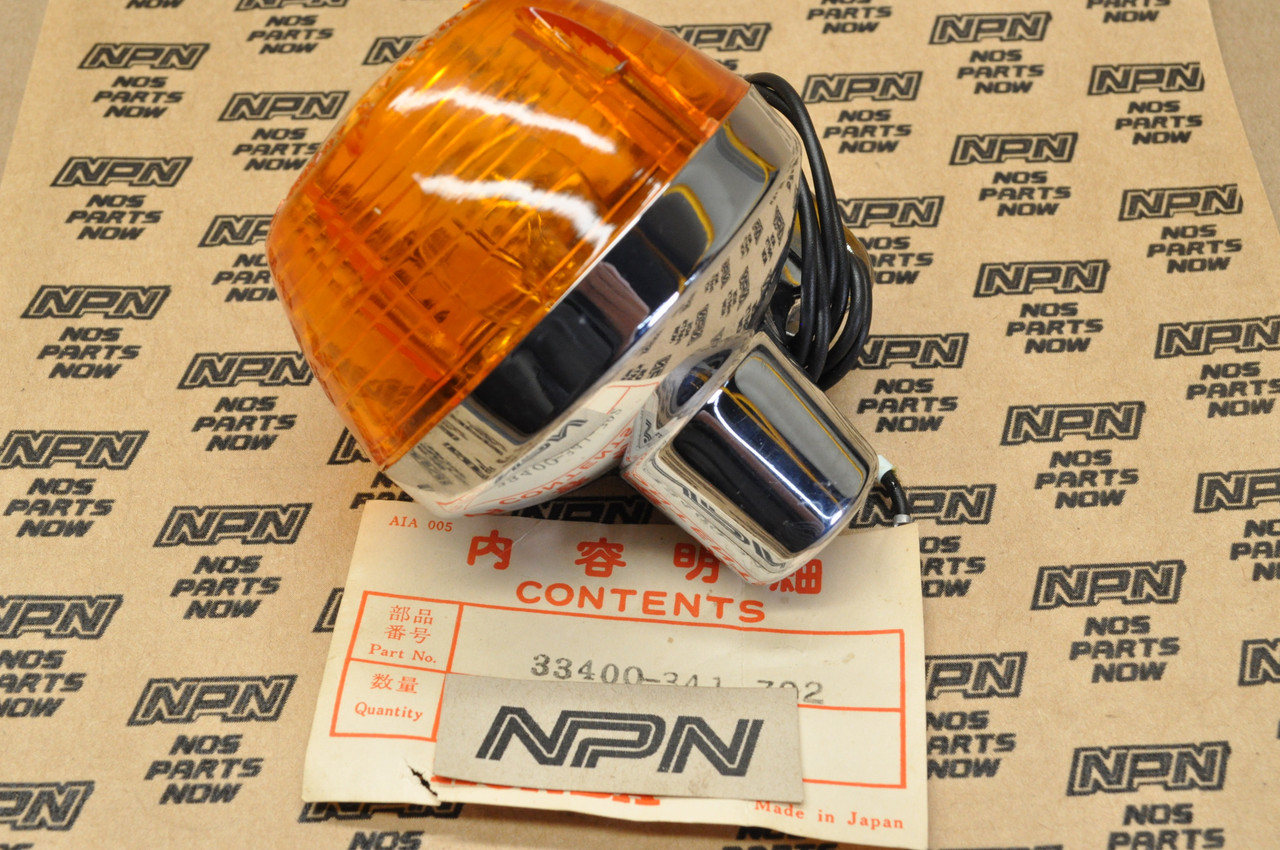 NOS Honda CB360 CB550 CB750 CJ360 CL360 Front Right Turn Signal 33400-341-702