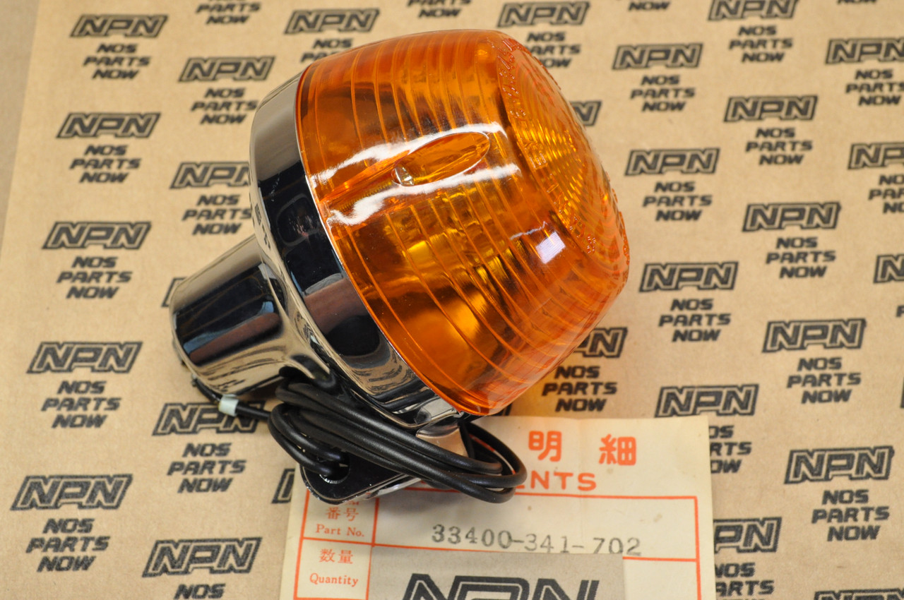 NOS Honda CB360 CB550 CB750 CJ360 CL360 Front Right Turn Signal 33400-341-702