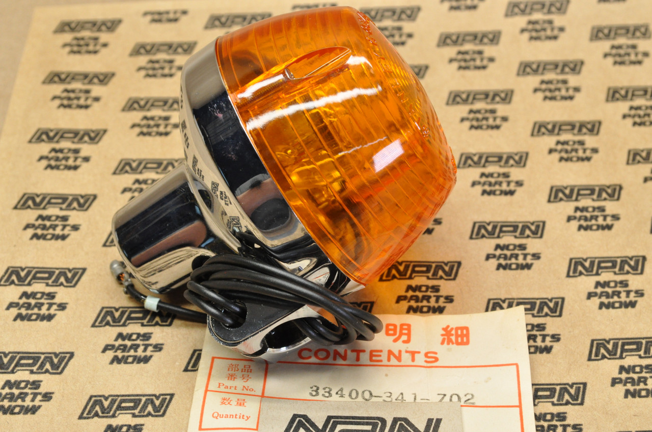 NOS Honda CB360 CB550 CB750 CJ360 CL360 Front Right Turn Signal 33400-341-702