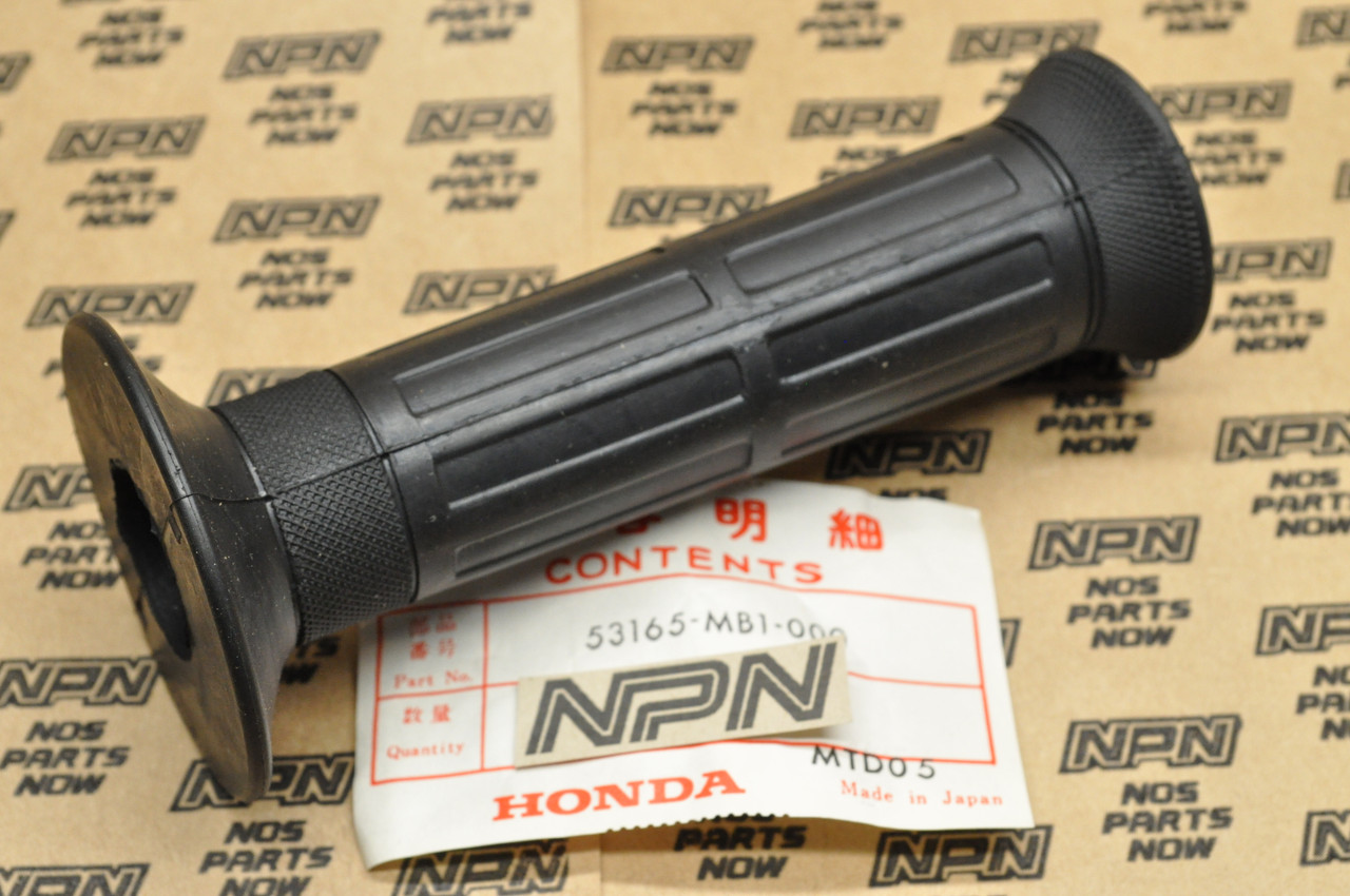 NOS Honda VF1100 VF500 VF700 VT500 VT700 Right Handlebar Grip 53165-MB1-000