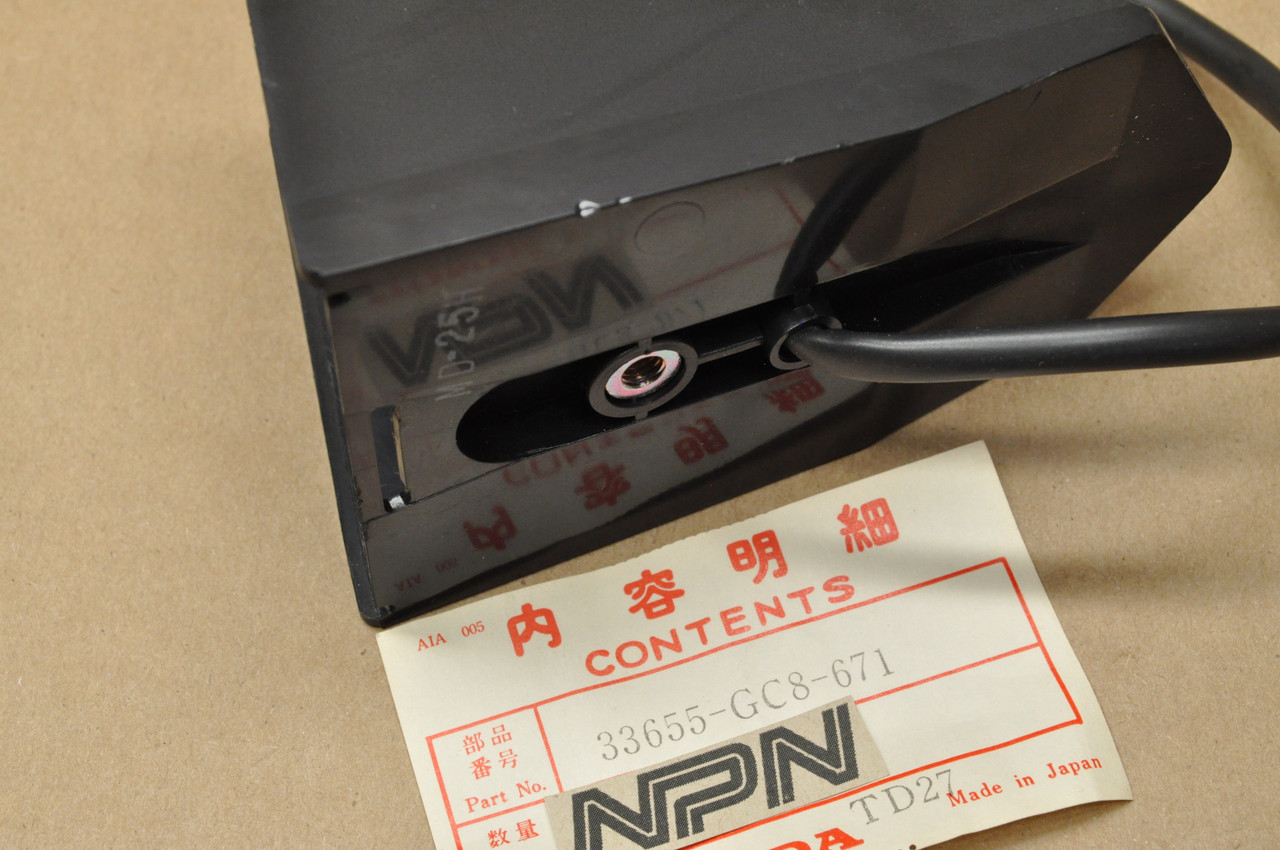 NOS Honda 1984 NH125 1983-84 NH80 Aero Left Rear Turn Signal Base 33655-GC8-671