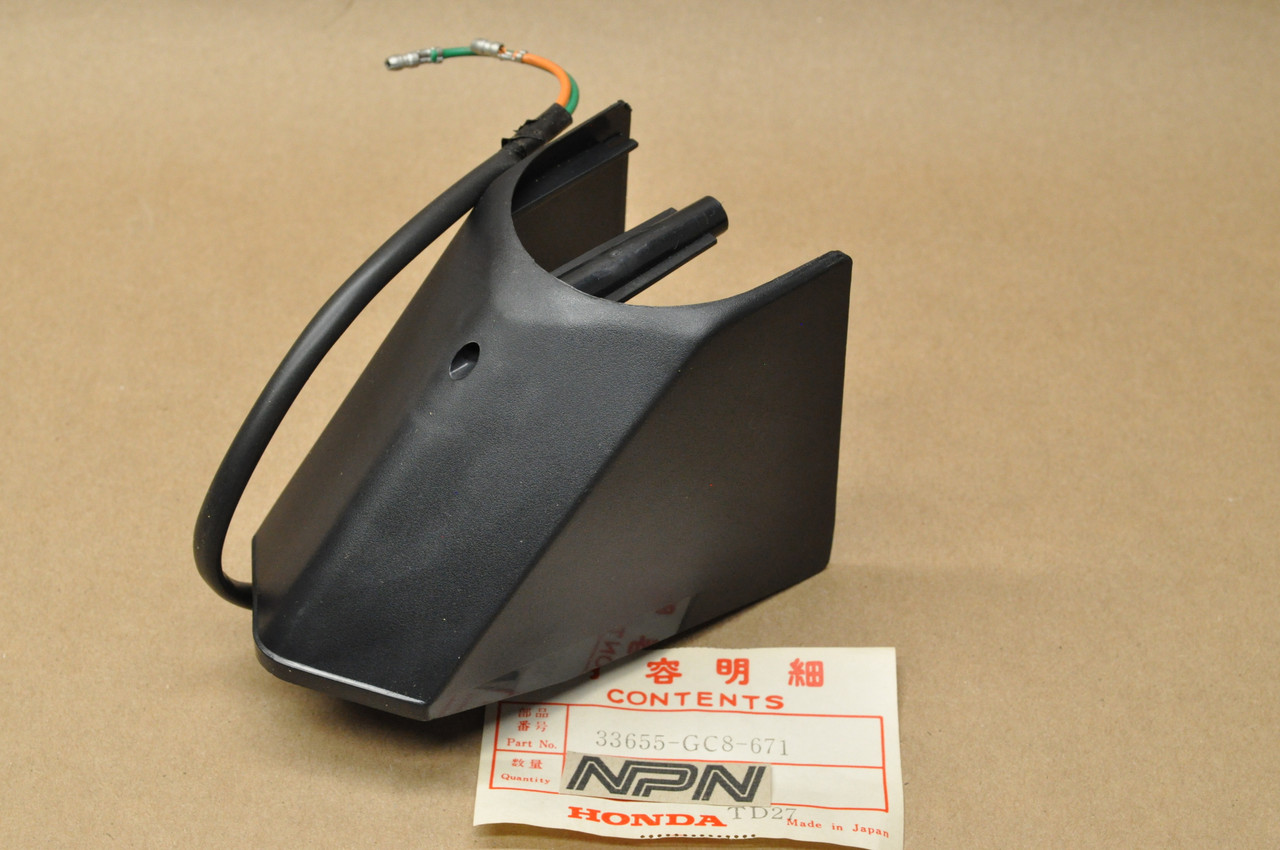 NOS Honda 1984 NH125 1983-84 NH80 Aero Left Rear Turn Signal Base 33655-GC8-671