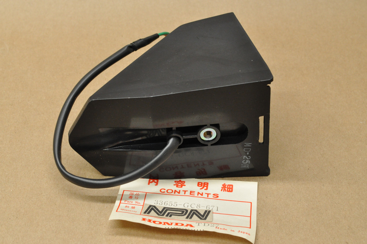 NOS Honda 1984 NH125 1983-84 NH80 Aero Left Rear Turn Signal Base 33655-GC8-671