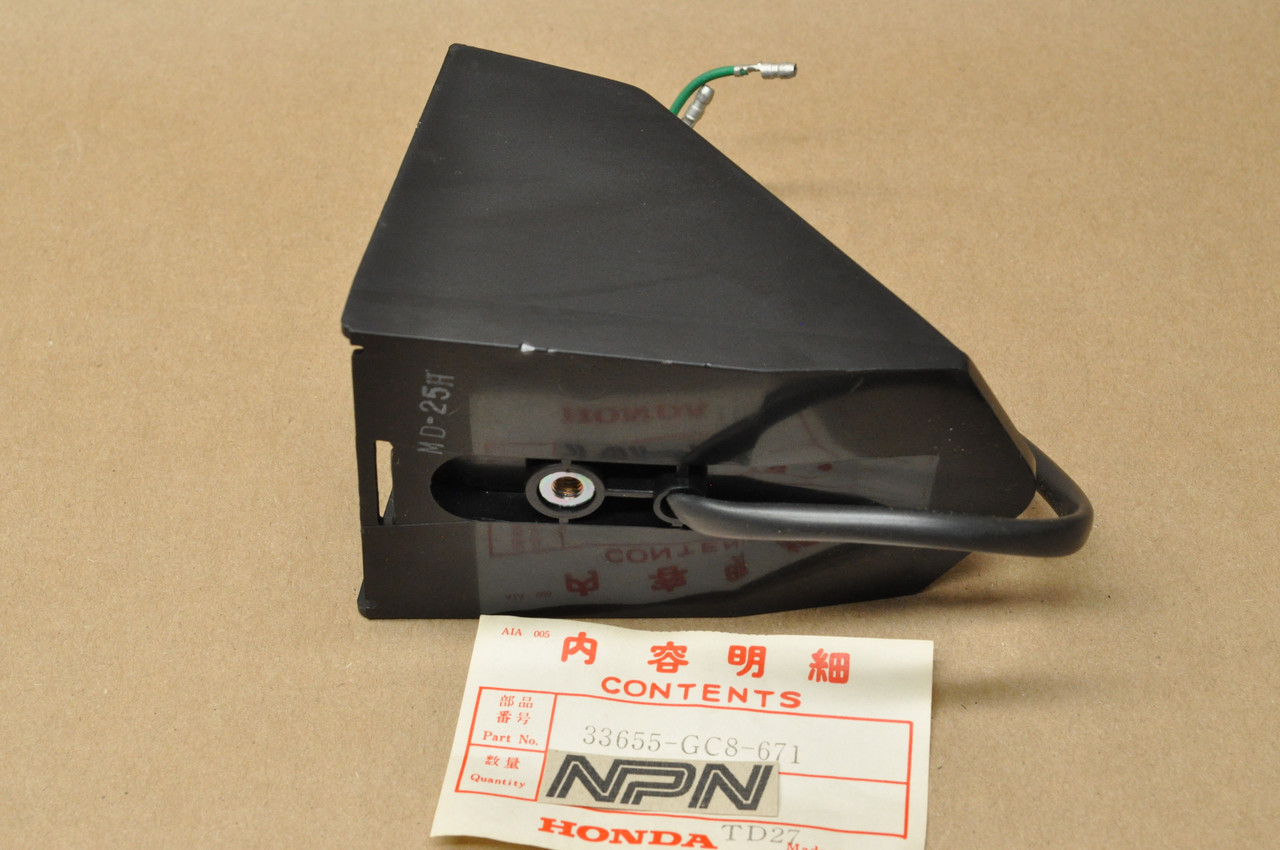 NOS Honda 1984 NH125 1983-84 NH80 Aero Left Rear Turn Signal Base 33655-GC8-671