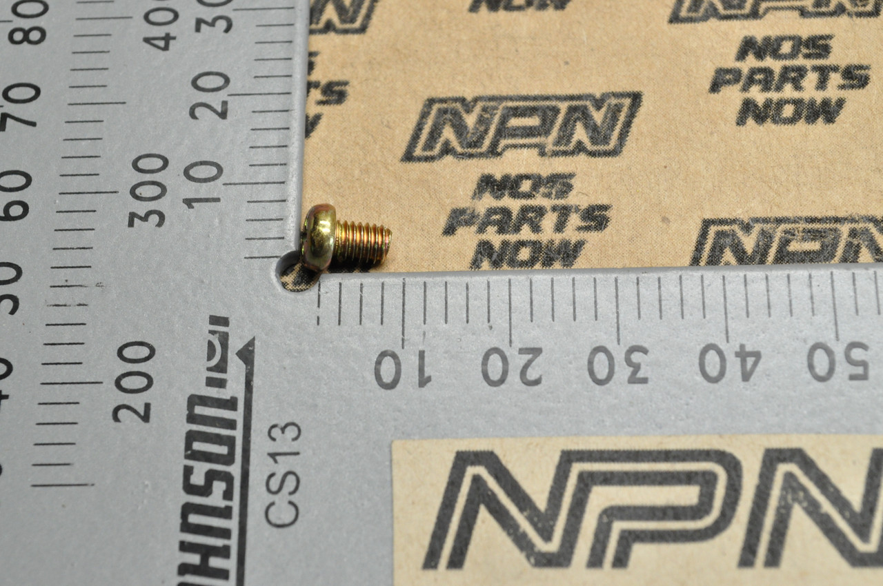 NOS Honda ATC250 CB650 CR250 CT110 GL1200 VF750 VT500 Screw 93500-04006-0H