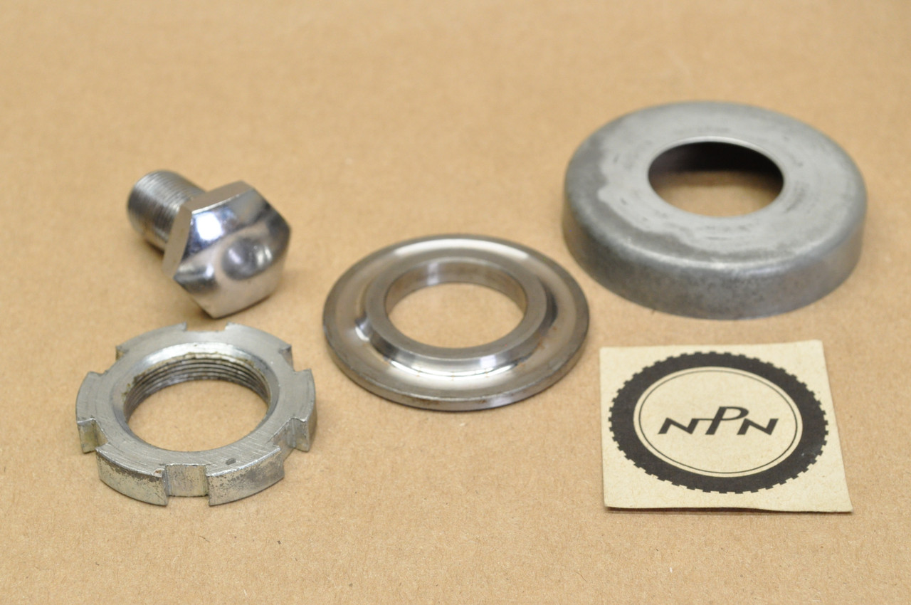 Vtg OEM Yamaha HS1 RD400 RZ350 TZ350 XS400 Top Nut Ball Race & Bolt 183-23412-00