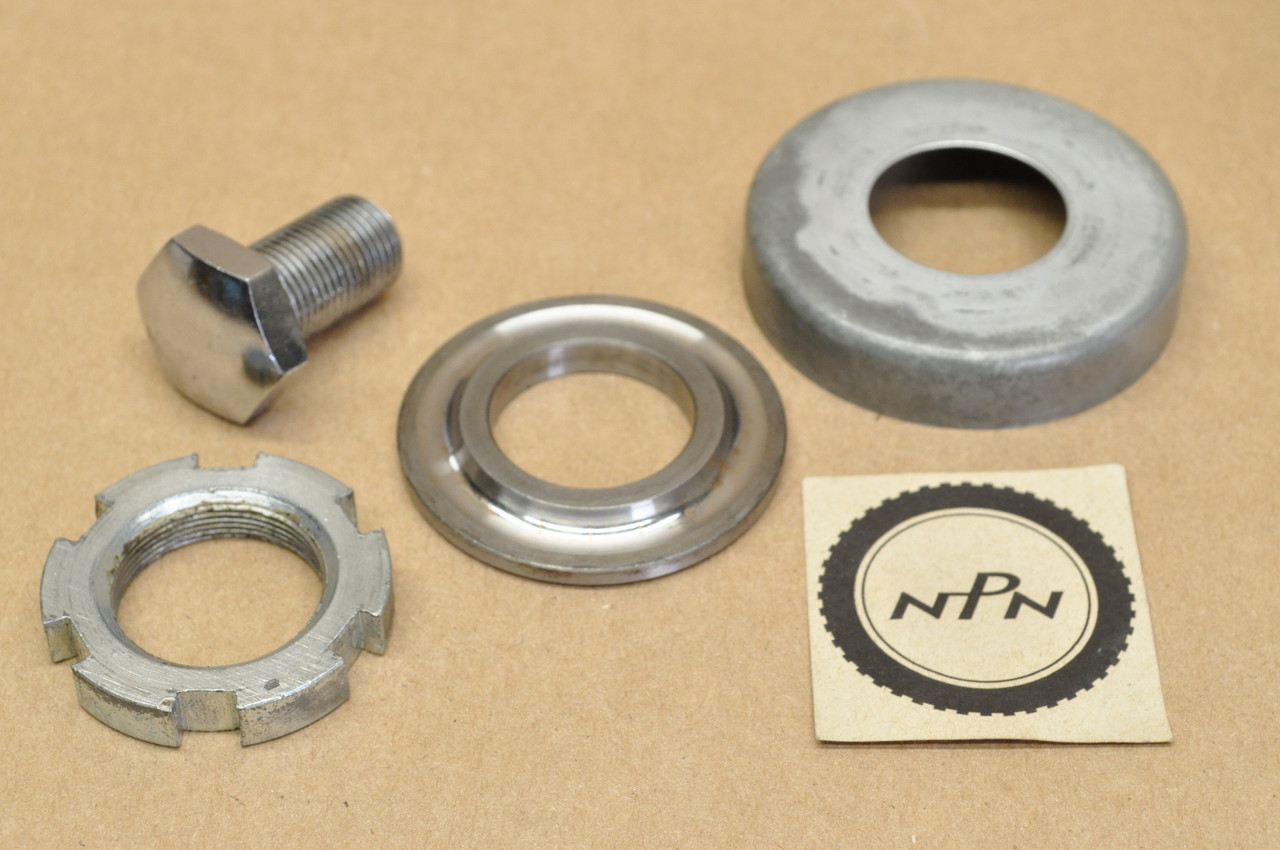 Vtg OEM Yamaha HS1 RD400 RZ350 TZ350 XS400 Top Nut Ball Race & Bolt 183-23412-00