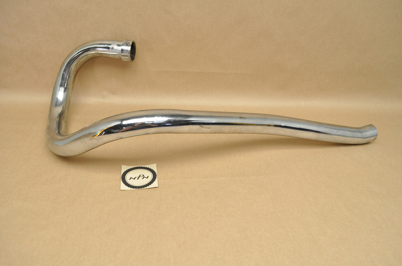 Vtg Used OEM Honda CL350 K2-K3 Left Muffler Exhaust Header Pipe 18410-318-010