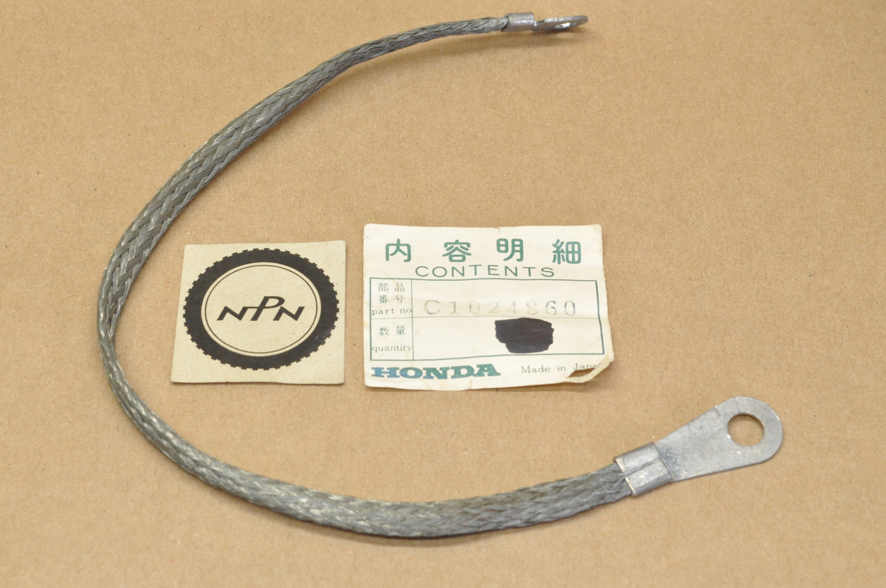NOS Honda C70 K1 C70M C102 CA102 Battery Ground Cable Wire 32601-003-000