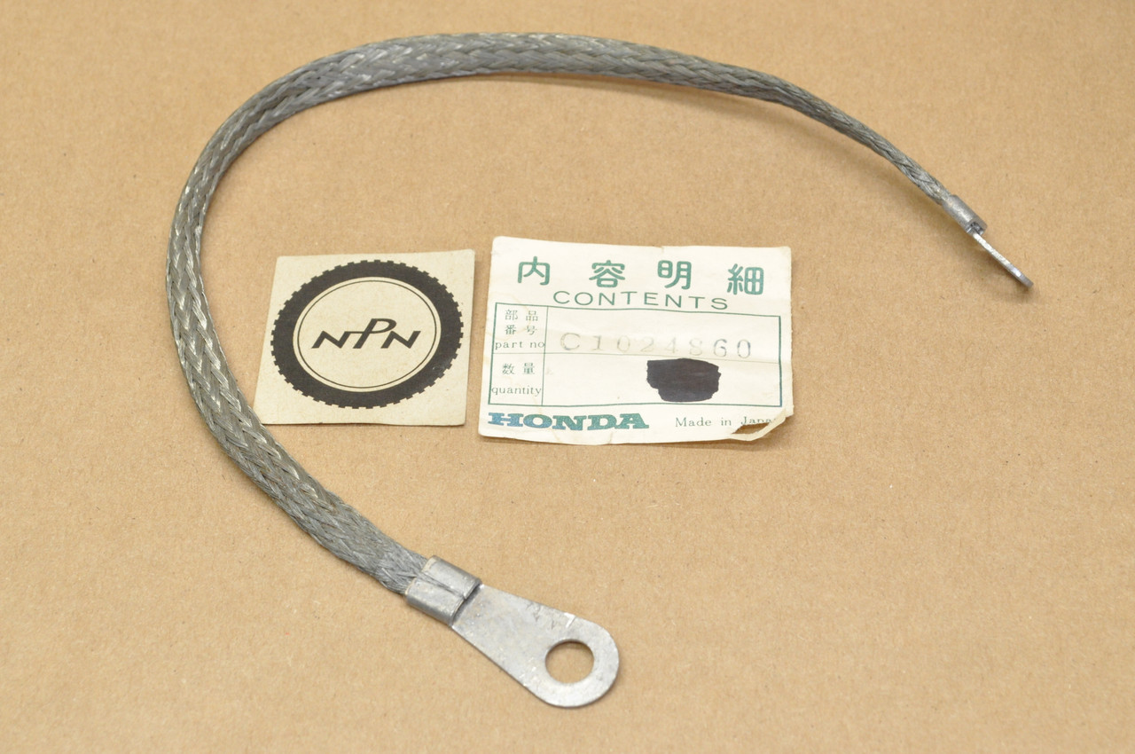 NOS Honda C70 K1 C70M C102 CA102 Battery Ground Cable Wire 32601-003-000