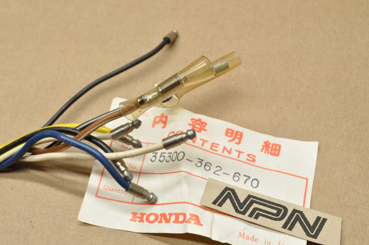 NOS Honda XL175 K0-K1 Kill Run Off Light Lo Hi Dimmer Switch 35300-362-670