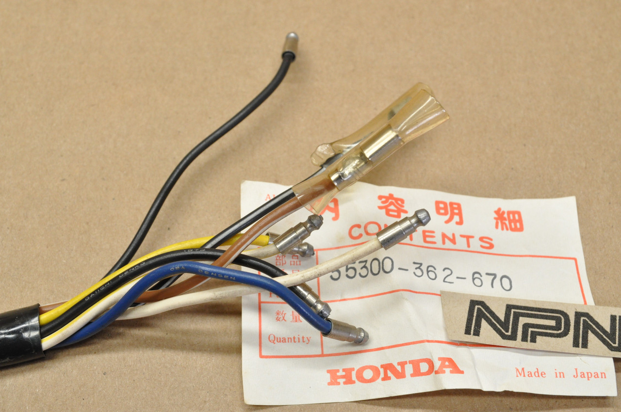 NOS Honda XL175 K0-K1 Kill Run Off Light Lo Hi Dimmer Switch 35300-362-670