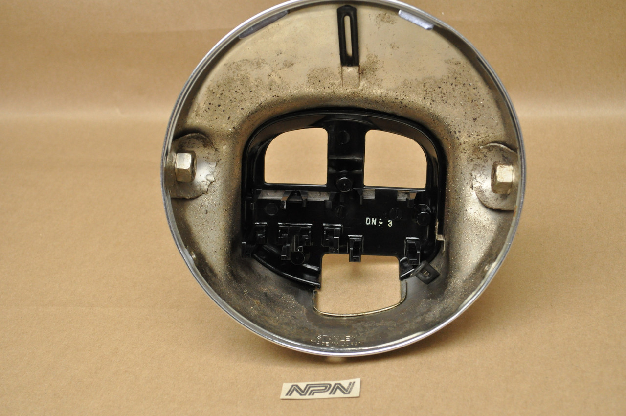 NOS Honda 1979 CB750 L Chrome Head Light Lamp Housing Bucket Case 61301-425-871