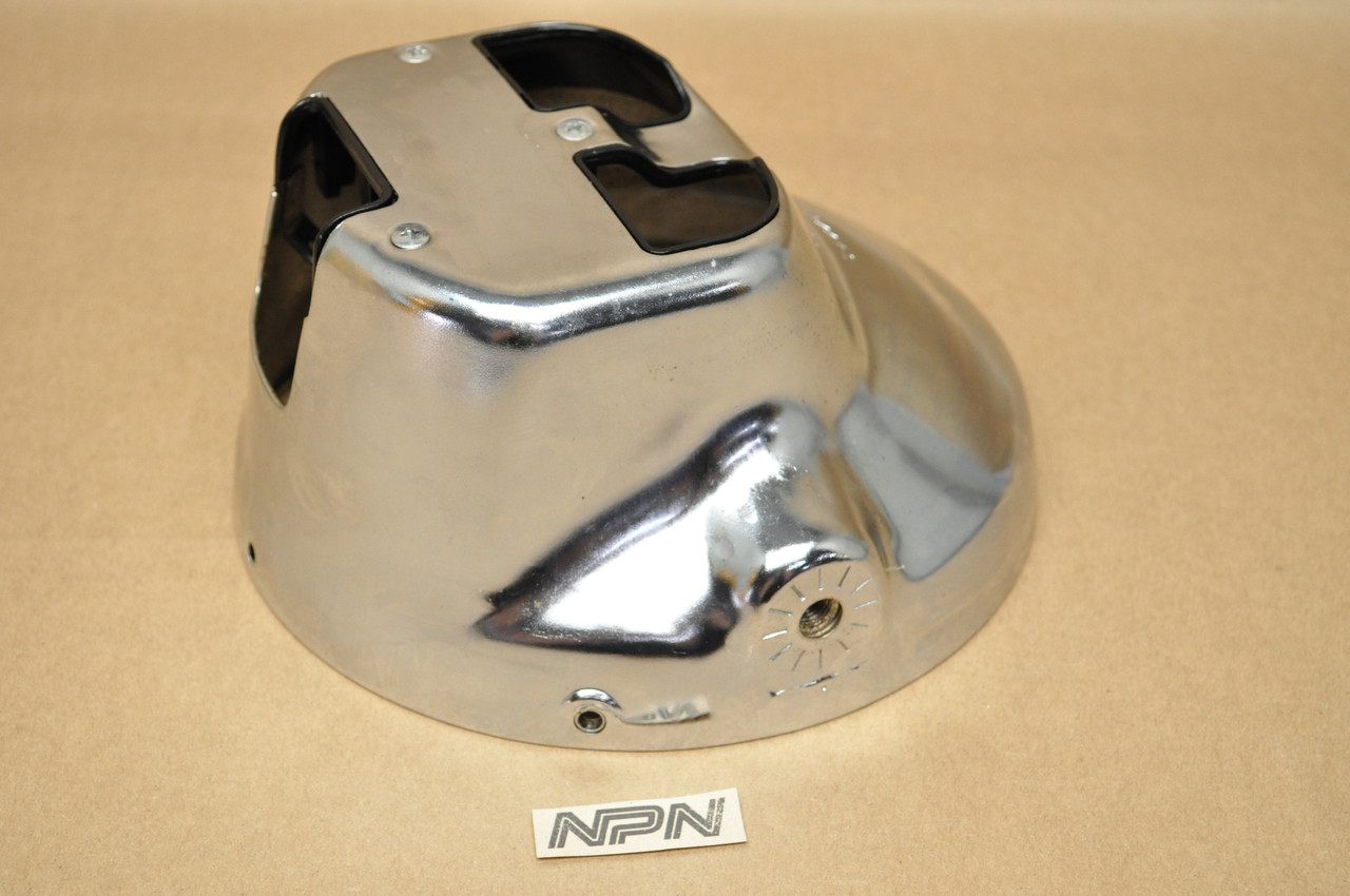 NOS Honda 1979 CB750 L Chrome Head Light Lamp Housing Bucket Case 61301-425-871